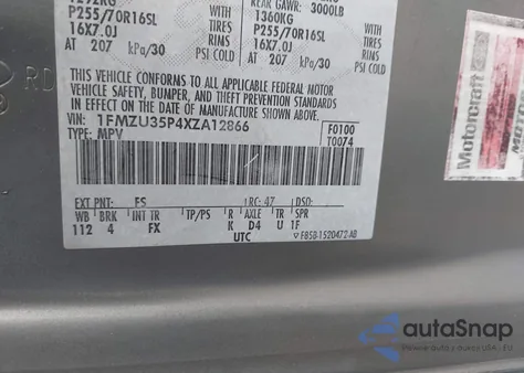 1999 Ford Explorer Eddie Bauer/Limited/Xlt from USA, damaged, VIN 1FMZU35P4XZA12866